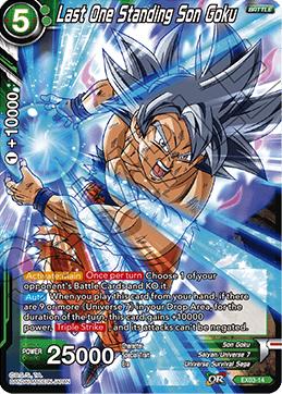 Last One Standing Son Goku (#EX03-14)