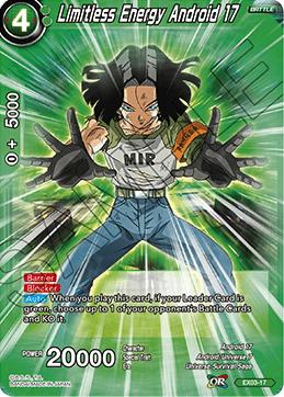 Limitless Energy Android 17 (#EX03-17)