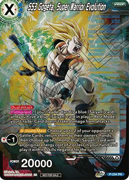 SSB Gogeta, Critical Combination - Promotion Cards - Dragon Ball