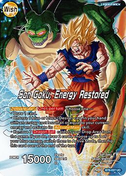 Son Goku, Energy Restored (#BT6-027b)