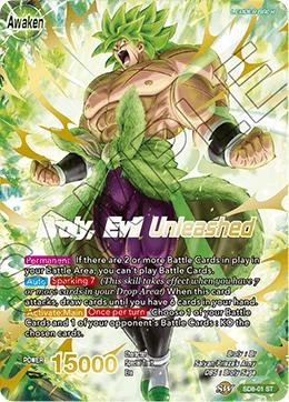 Broly, Evil Unleashed (#SD8-01b)