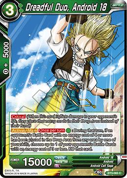 Dreadful Duo, Android 18 (#BT3-065)