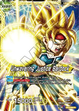 Unwavering Justice Bardock (#BT3-082b)