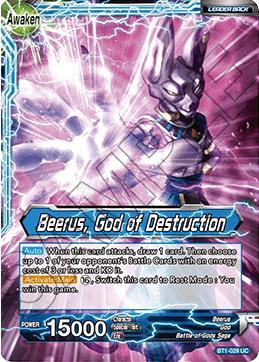 Beerus, God of Destruction (#BT1-029b)