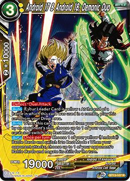 Android 17 & Android 18, Demonic Duo (#BT13-107) - Epic Game - A