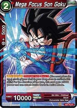Mega Focus Son Goku (#SD7-05)