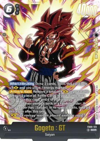 Gogeta : GT (FB09-123) | Busca de Cartas | LigaDragonBall: Fusion