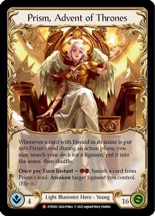 話題の人気 Thrones of Advent Prism, | LigaFAB | Cartas de Busca その他