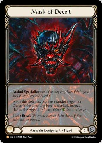 【正規通販】 of Mask Deceit LigaFAB | Cartas de Busca | その他