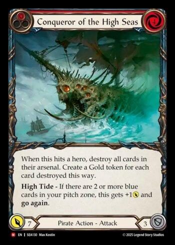 FAB Conqueror of the High Seas SEA CF英語版 Conqueror of the High Seas (Red) | Busca de Cartas | LigaFAB