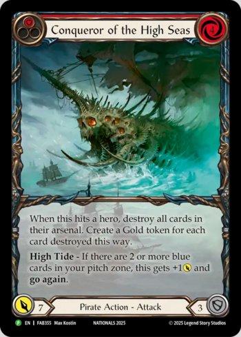 fab conqueror of the high seas プロモ Conqueror of the High Seas (Red) | Busca de Cartas | LigaFAB