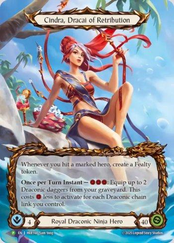 Cindra, Dracai of Retribution - Kinoene Cards - A maior loja de
