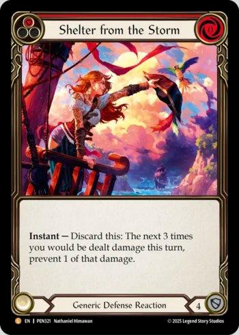 Shelter from the Storm (Red) - Epic Game - A loja de card game