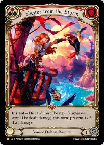 Shelter from the Storm (Red) | Busca de Cartas | LigaFAB