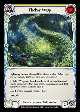 Flicker Wisp (Yellow)