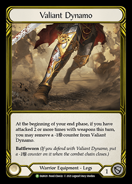 Valiant Dynamo | Busca de Cartas | LigaFAB