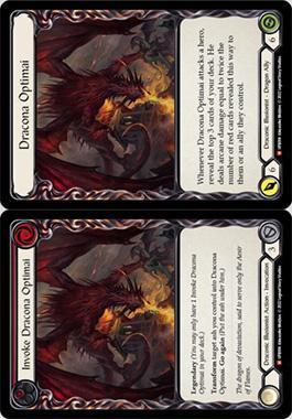 Invoke Dracona Optimai (Red) // Dracona Optimai | Busca de Cards