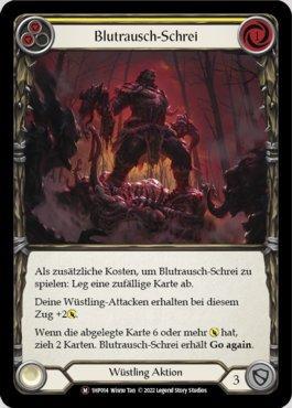 Bloodrush Bellow (Yellow) | Busca de Cartas | LigaFAB