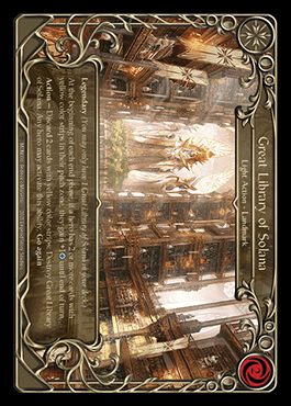 Great Library of Solana | Busca de Cartas | LigaFAB