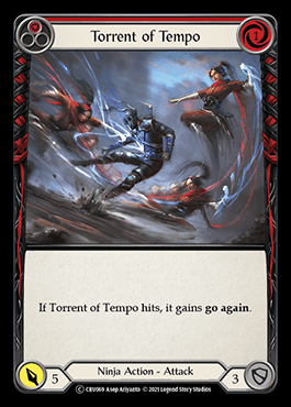 Torrent Of Tempo (Red) | Forjamundos TCG