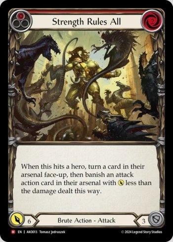 Strength Rules All (Red)