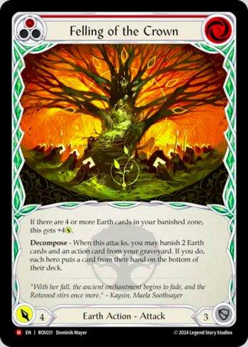その他 Crown of Seeds - Flesh and Blood RF Felling of the Crown (Red) | Busca de Cartas | LigaFAB