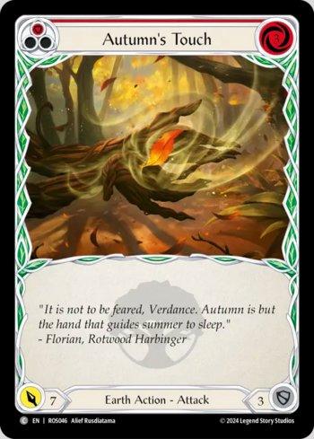 アルティメットガード　Autumn Heath Autumn's Touch (Red) - Magic Domain - Mais de 10 anos de