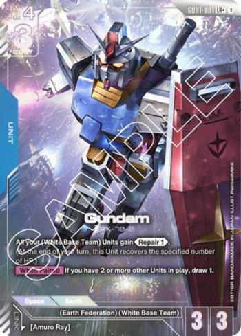 Gundam (GD001) (LR+) (#GD01-001-LRP) | Main Deck Games