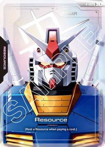 ガンダムカードゲーム GD01-001 LR++ & R-002 C++ Resource (R-002) (C+) (#R-002-CP) - Epic Game - A loja de card