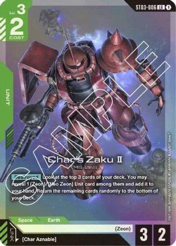 Char's Zaku II (#ST03-006) - Epic Game - A loja de card game mais