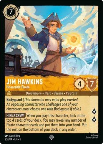 Disney Lorcana Jim Hawkins - Honorable Pirate (25) | Busca de Cartas | LigaLorcana