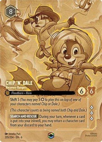 プ*ラ様 PSA10 ジーニー エンチャンテッド② Chip 'n' Dale - Recovery Rangers (Enchanted) (#205) | Bem-Vindo a