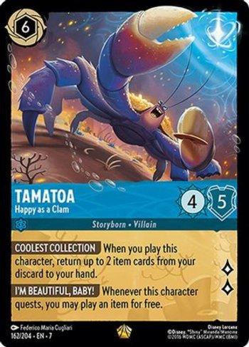 Tamatoa - Happy as a Clam (162) | Busca de Cartas | LigaLorcana