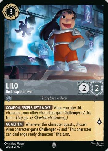 Lilo - Best Explorer Ever (#174) | | pimp my deck | Lorcana