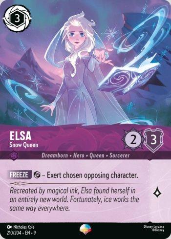 Elsa - Snow Queen (Epic) (210) | Busca de Cartas | LigaLorcana