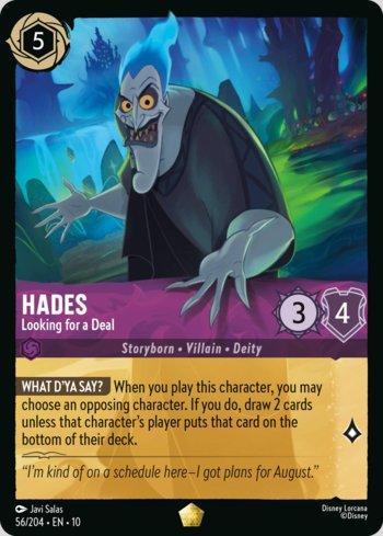 Hades - Looking for a Deal (56) | Busca de Cartas | LigaLorcana