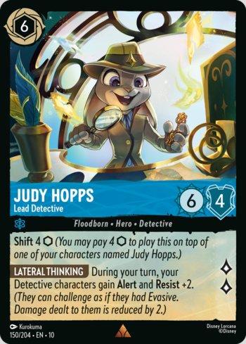 Judy Hopps - Lead Detective (150) | Busca de Cartas | LigaLorcana