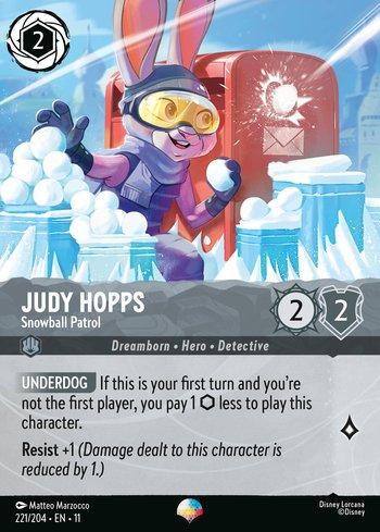 Judy Hopps - Snowball Patrol (Epic) (221) | Busca de Cartas | LigaLorcana