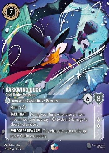 Darkwing Duck - Cool Under Pressure (Enchanted) (239) | Busca de Cartas |  LigaLorcana