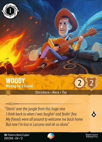 Woody - Waiting for a Friend (Epic) (#205) | RASENGAN | GAME STORE TCG