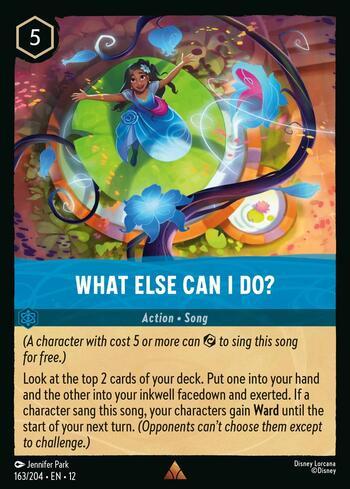 What Else Can I Do? (163) | Busca de Cartas | LigaLorcana