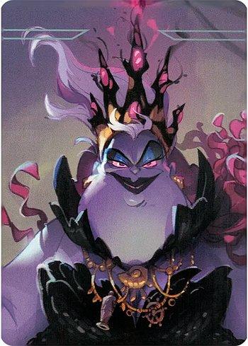Ursula - Sea Witch Queen Puzzle Insert (2) (#T02) | Muka Traders