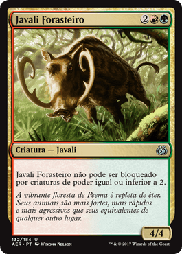 Javali Forasteiro / Outland Boar