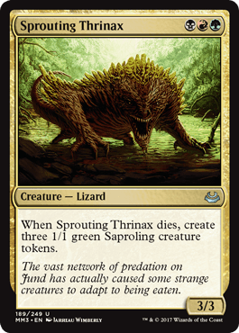 Trinax Germinante / Sprouting Thrinax