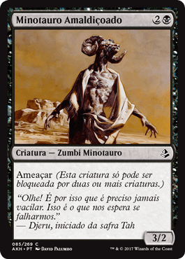 Minotauro Amaldiçoado / Cursed Minotaur