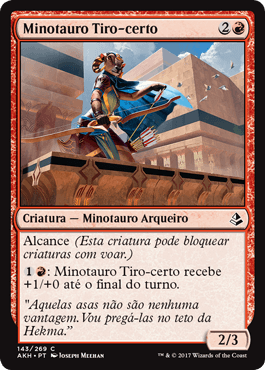 Minotauro Tiro-certo / Minotaur Sureshot
