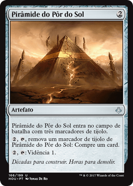 Pirâmide do Pôr do Sol / Sunset Pyramid