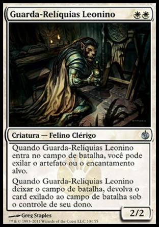 Guarda-Relíquias Leonino / Leonin Relic-Warder