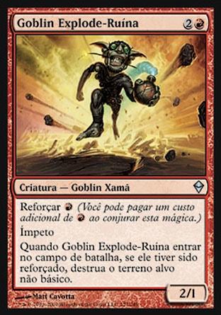 Goblin Explode-Ruína / Goblin Ruinblaster