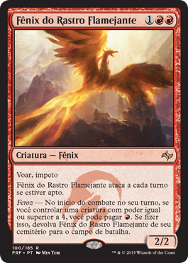 Fênix do Rastro Flamejante / Flamewake Phoenix